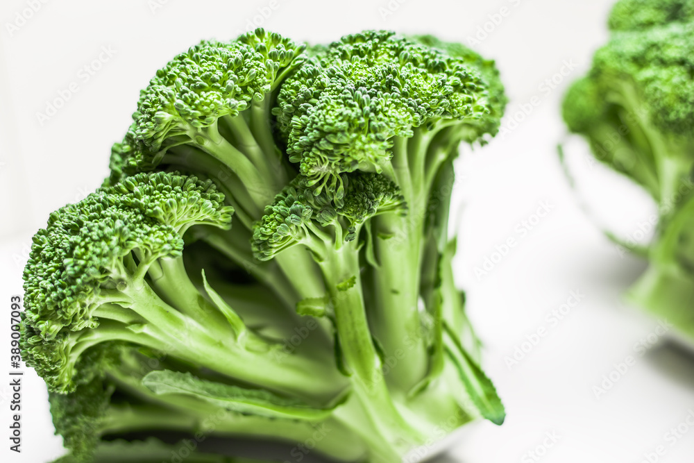 broccoli isolated on white background broccoli isolated on white background