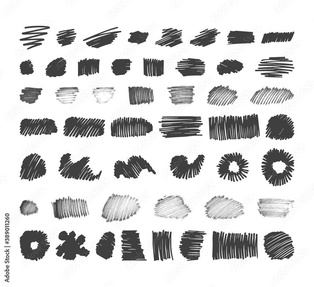 Set of hand drawn marker brushes. Collection of painted brushes for design, advertising, banner, illustrations etc. 10 eps design. Set of hand drawn marker brushes. Collection of painted brushes for design, advertising, banner, illustrations etc. 10 eps design.