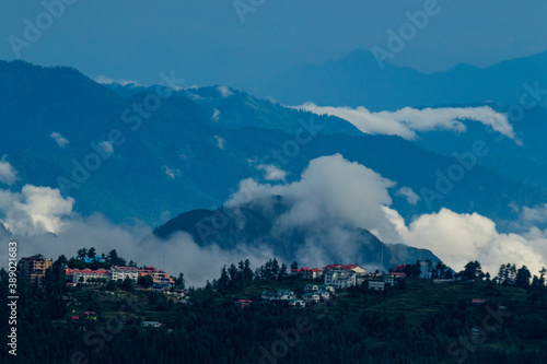 Various views of Shimla in monsoon