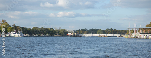 The harbor town of Madisonville, Louisiana, is a weekend destination for boaters from the Mississippi Gulf Coast and New Orleans who come for fun and fine dining. photo