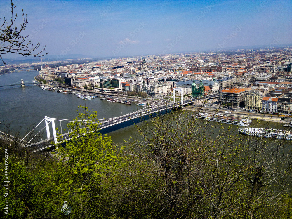 view of the city budapest