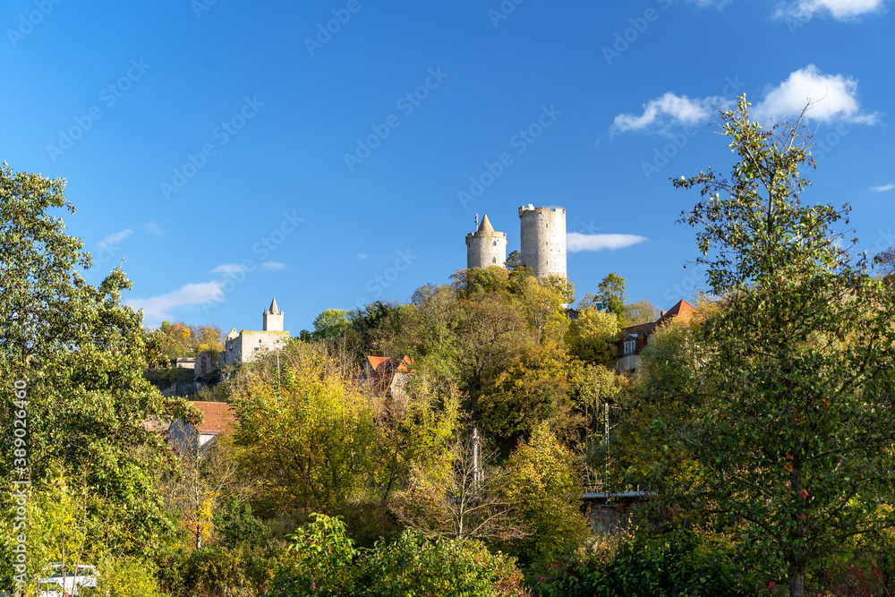 Die Burgen Saaleck und Rudelsburg