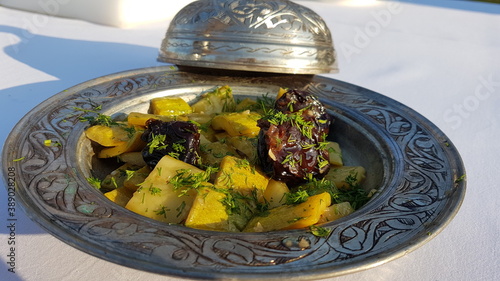 zuchinni with plum a sephardic jews cuisine