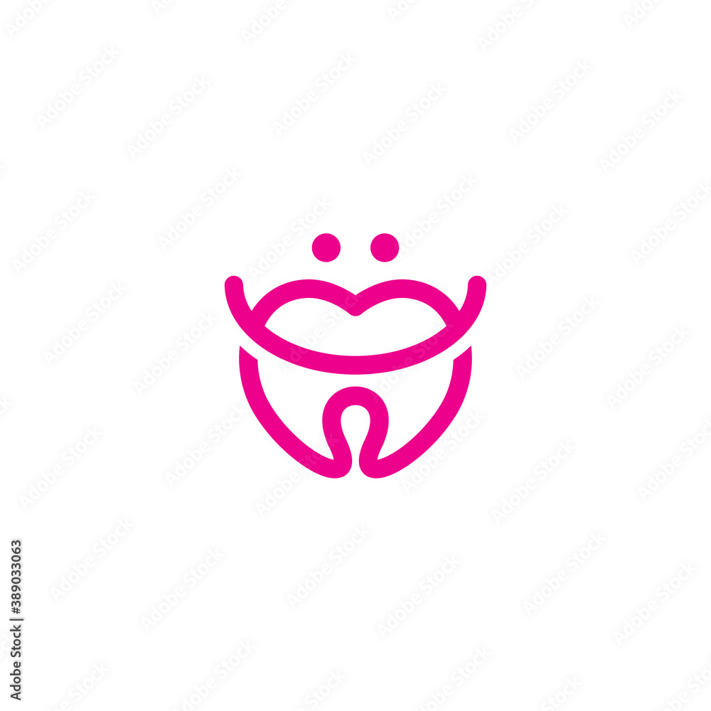 Love Smile Dental Logo Love Smile Dental Logo