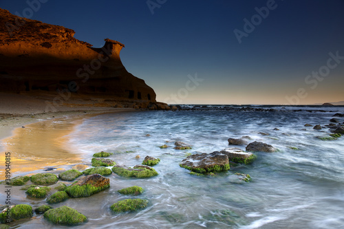 Cocedores Cove
Cala located between the province of Murcia and Almería, specifically between Águilas and Pulpí, where these old esparto pots are located. Photo taken at sunset photo