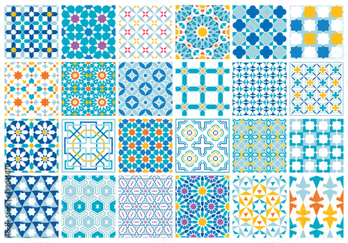 Traditional Arabic Islamic Background.