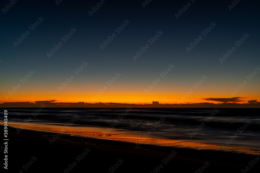 Dawn at the Beach - Landscape Orientation