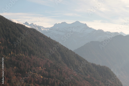 berg, schnee, landschaft, himmel, winter, natur, alpen, panorama, anblick, blau, cloud, ski, gipfel, weiß, alpenländisch, nebel, high, hills, eis, -täler, landschaftidyll, landscape, snow, Schnee