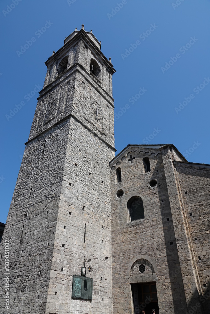 Kirchturm von Bellagio, Comer See