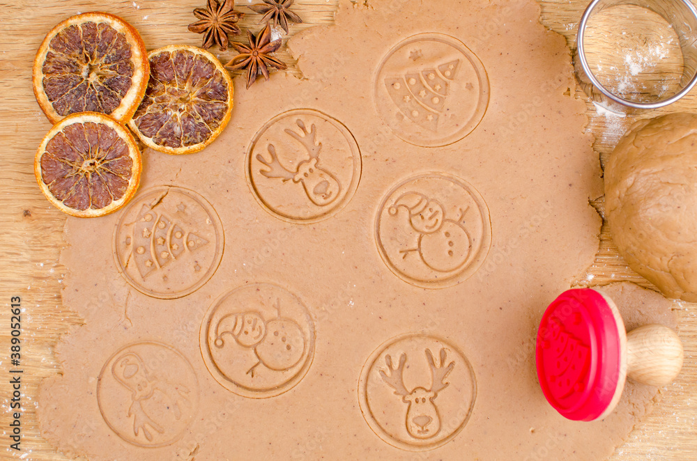 Christmas and New year 2021 background with ingredients for coocking christmas baking. Christmas and New year 2021 background with ingredients for coocking christmas baking.