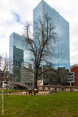 Torres de Isozaki en Bilbao, Vizcaya, País Vasco photo