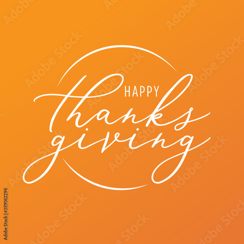 Thanksgiving Background, Thanksgiving Text, Be Thankful Vector Illustration Background