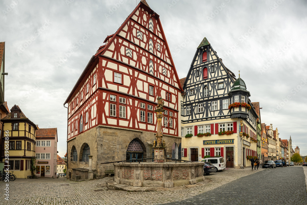 Spaziergang in Rothenburg ob der Tauber