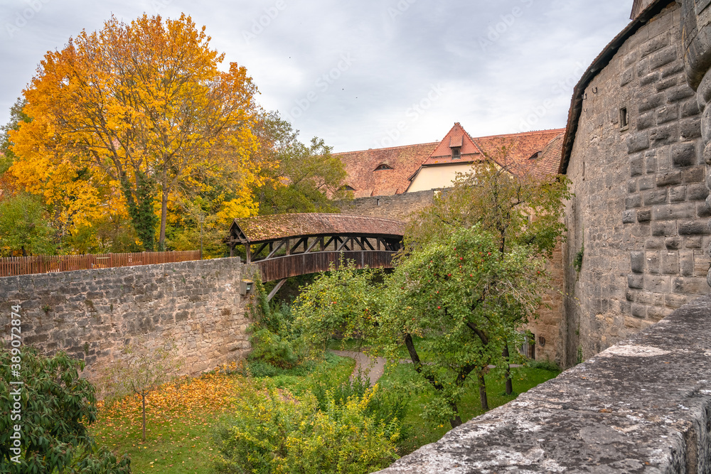 Spaziergang in Rothenburg ob der Tauber Spaziergang in Rothenburg ob der Tauber