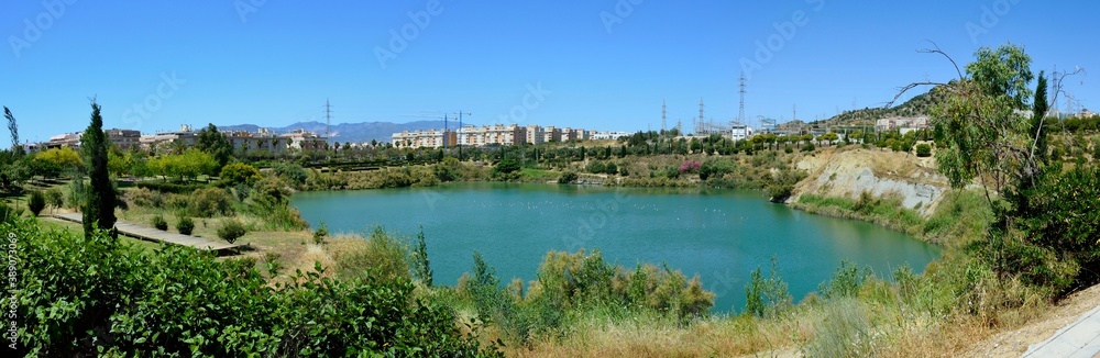 Laguna de la Colonia, Colonia de Santa Inés, Málaga Laguna de la Colonia, Colonia de Santa Inés, Málaga