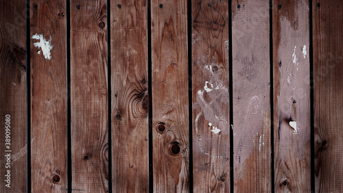 old wooden wall