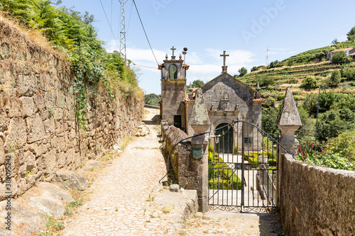 Nossa Senhora dos meninos Chapel, neighborhood of the bridge (Bairro da Ponte) in Lamego city, district of Viseu, Portugal photo