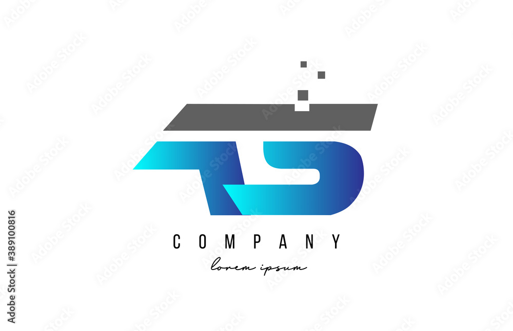 AS A S alphabet letter logo combination in blue and grey color. Creative icon design for company and business AS A S alphabet letter logo combination in blue and grey color. Creative icon design for company and business