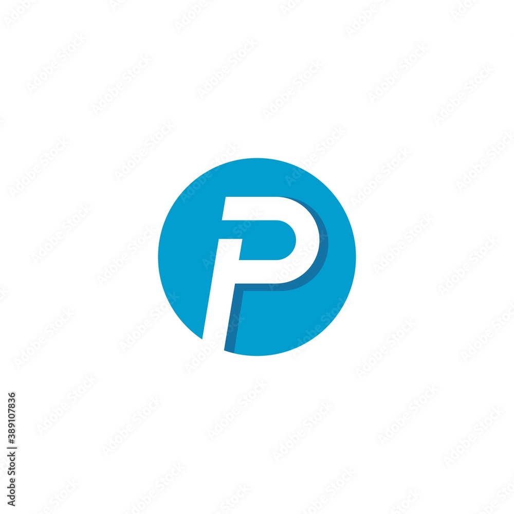 P letter logo template logo vector icon illustration P letter logo template logo vector icon illustration
