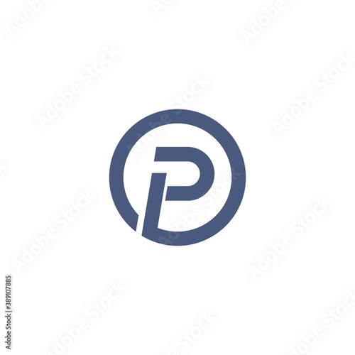 Free Download P letter logo template logo vector icon illustration - GFXLoad