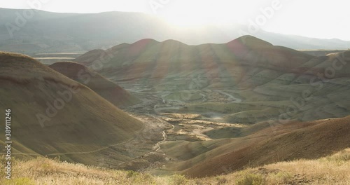 RED Epic- Painted Hills Panorama