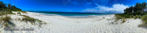 A tropical Australian beach