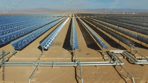 Ouarzazate Solar Power Station, also called Noor Power Station Morroco