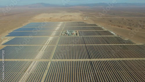 Ouarzazate Solar Power Station, also called Noor Power Station Morroco