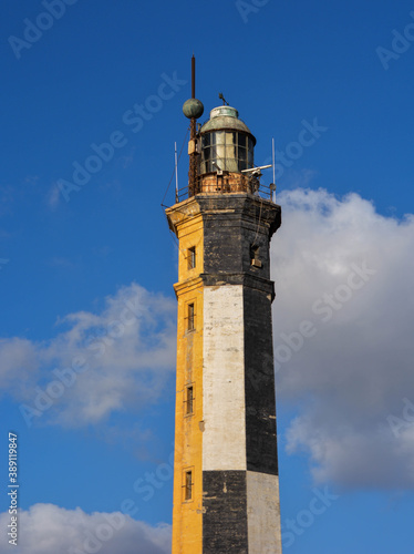 Vászonkép Port said old light house