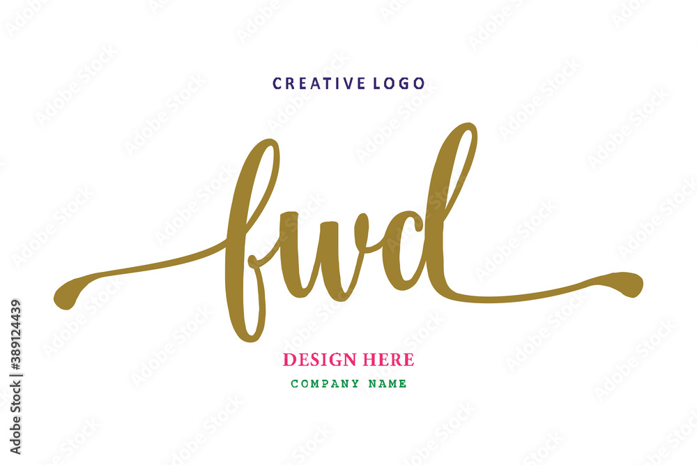 FWD lettering logo is simple, easy to understand and authoritative FWD lettering logo is simple, easy to understand and authoritative