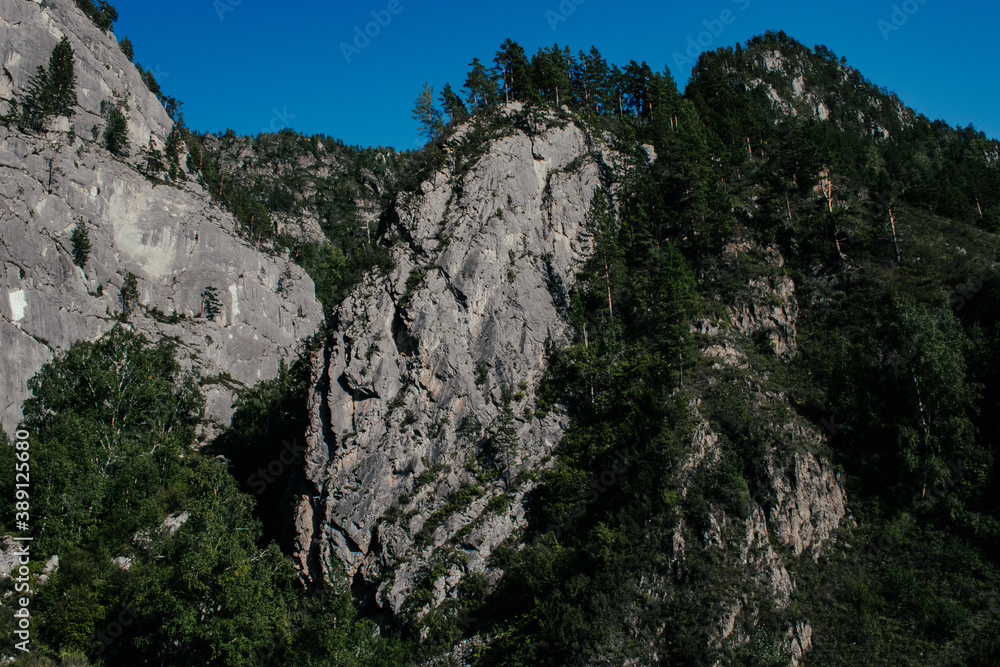 rock and sky