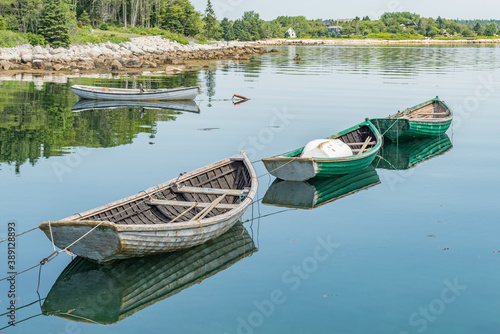 Work boats Nova Scotia landscape
