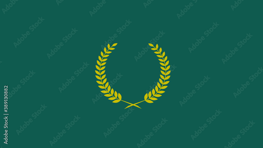 Amazing wheat logo icon, Wreath icon, Wreath design, Wheat icon