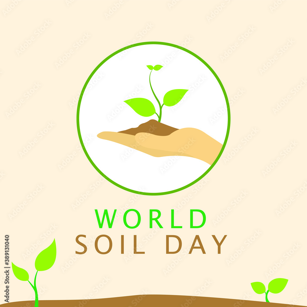 World Soil Day Design Vector Illustration for Poster Background and ...