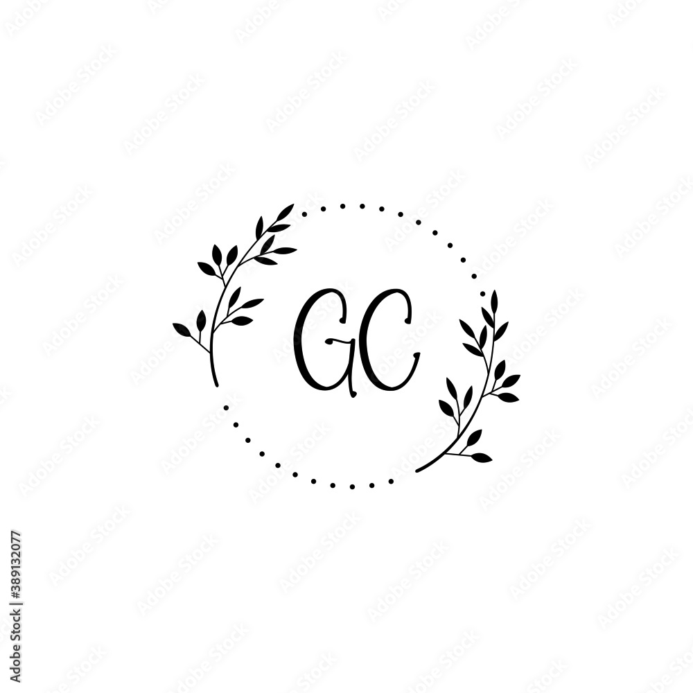 Initial GC Handwriting, Wedding Monogram Logo Design, Modern Minimalistic and Floral templates for Invitation cards
Initial GC Handwriting, Wedding Monogram Logo Design, Modern Minimalistic and Floral templates for Invitation cards