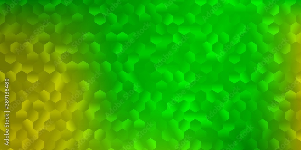 Light green, yellow vector backdrop with chaotic shapes. Light green, yellow vector backdrop with chaotic shapes.