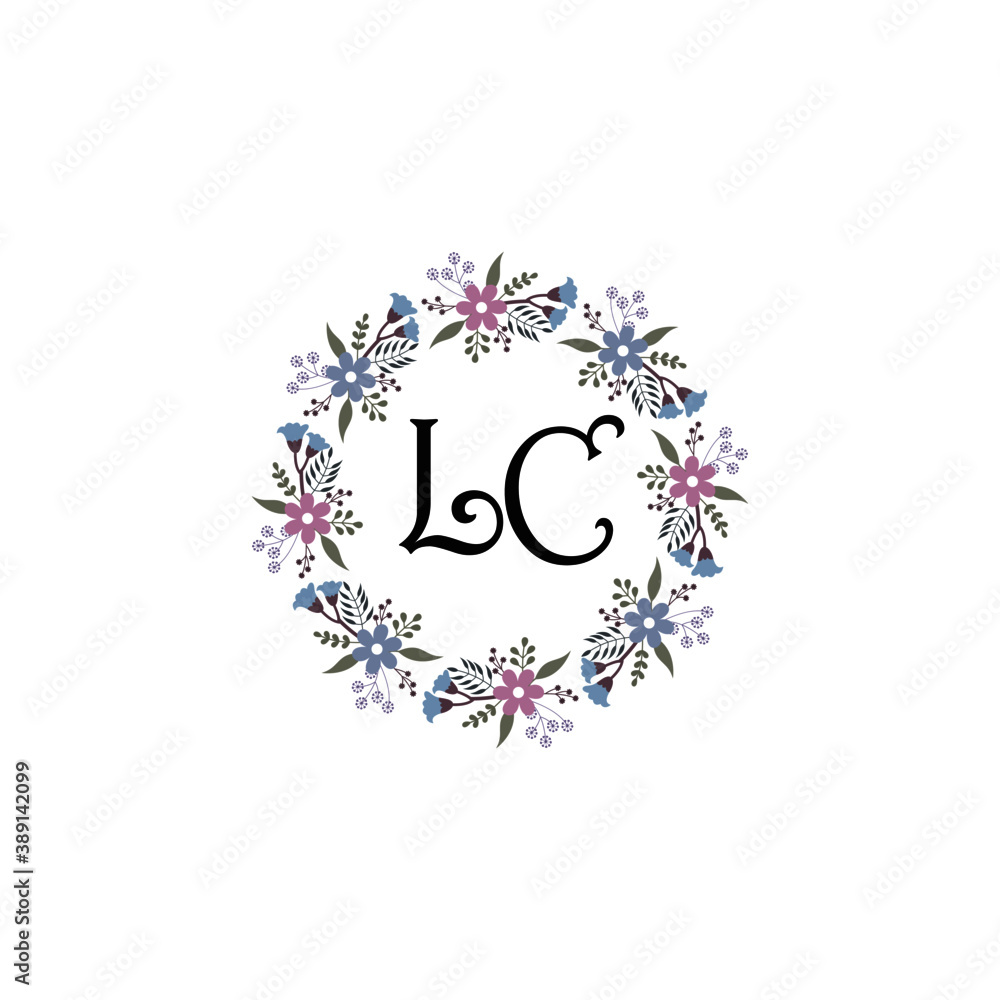 Initial LC Handwriting, Wedding Monogram Logo Design, Modern Minimalistic and Floral templates for Invitation cards Initial LC Handwriting, Wedding Monogram Logo Design, Modern Minimalistic and Floral templates for Invitation cards
