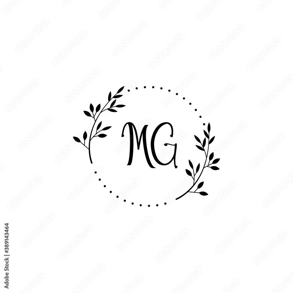 Initial MG Handwriting, Wedding Monogram Logo Design, Modern Minimalistic and Floral templates for Invitation cards
Initial MG Handwriting, Wedding Monogram Logo Design, Modern Minimalistic and Floral templates for Invitation cards
