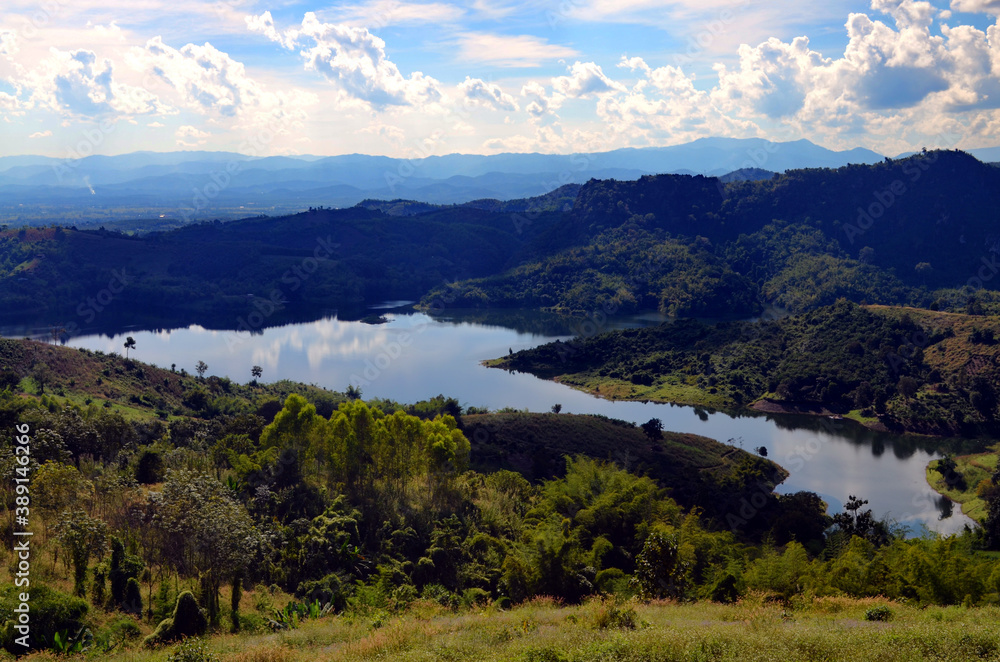 Chiang Rai, Thailand - Mae Ngat Reservoir