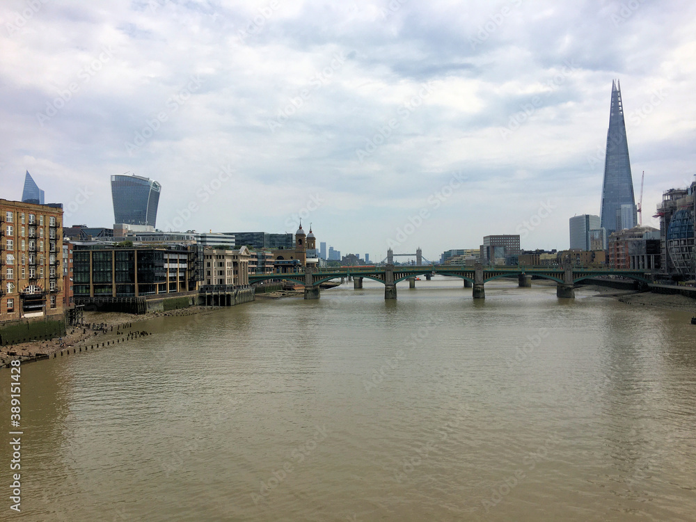 The River Thames in London