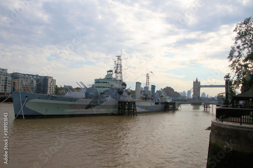 The River Thames in London