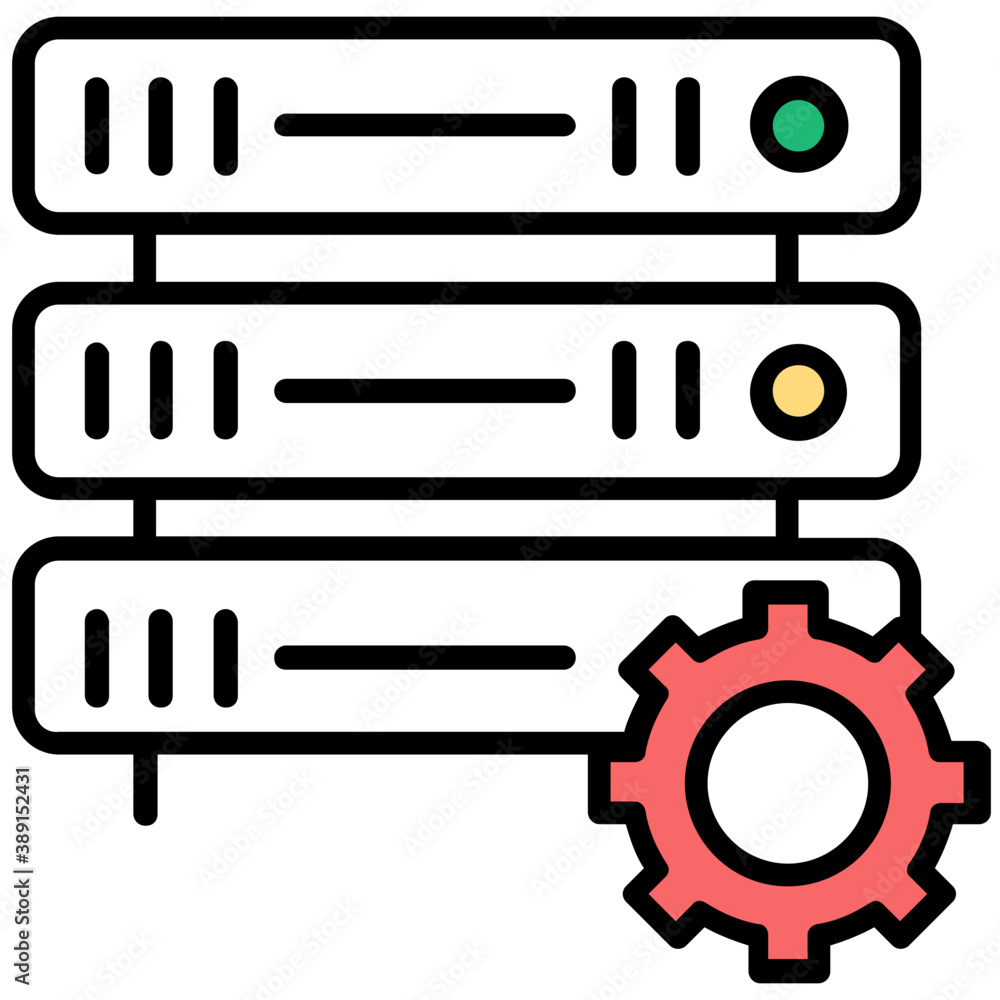 Database mainframe connected to multiple computer screens, data mining and patterns icon
Database mainframe connected to multiple computer screens, data mining and patterns icon