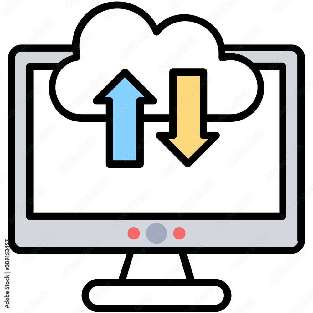 Uploading and downloading arrows with folder and a web page, data transformation icon concept
Uploading and downloading arrows with folder and a web page, data transformation icon concept
