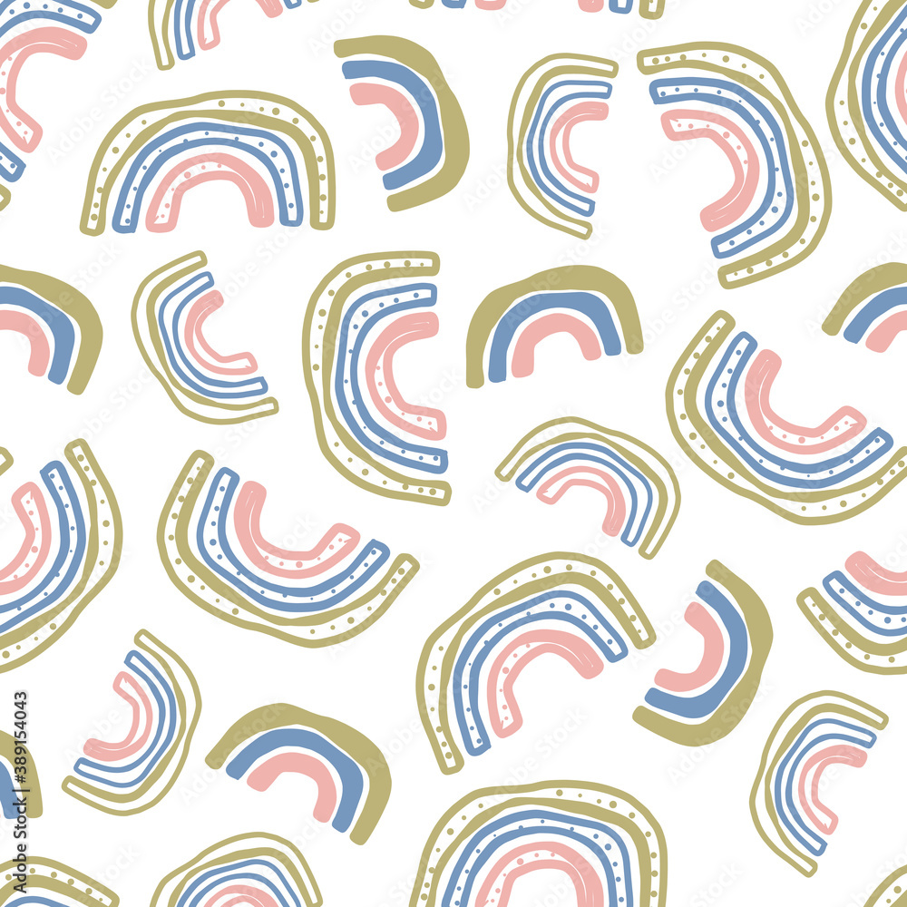 seamless multicolour pattern background with hand draw doodle rainbow seamless multicolour pattern background with hand draw doodle rainbow