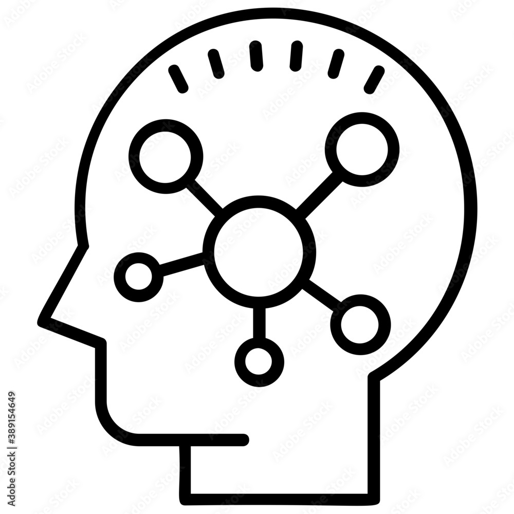 Human head directing towards mind mapping
Human head directing towards mind mapping