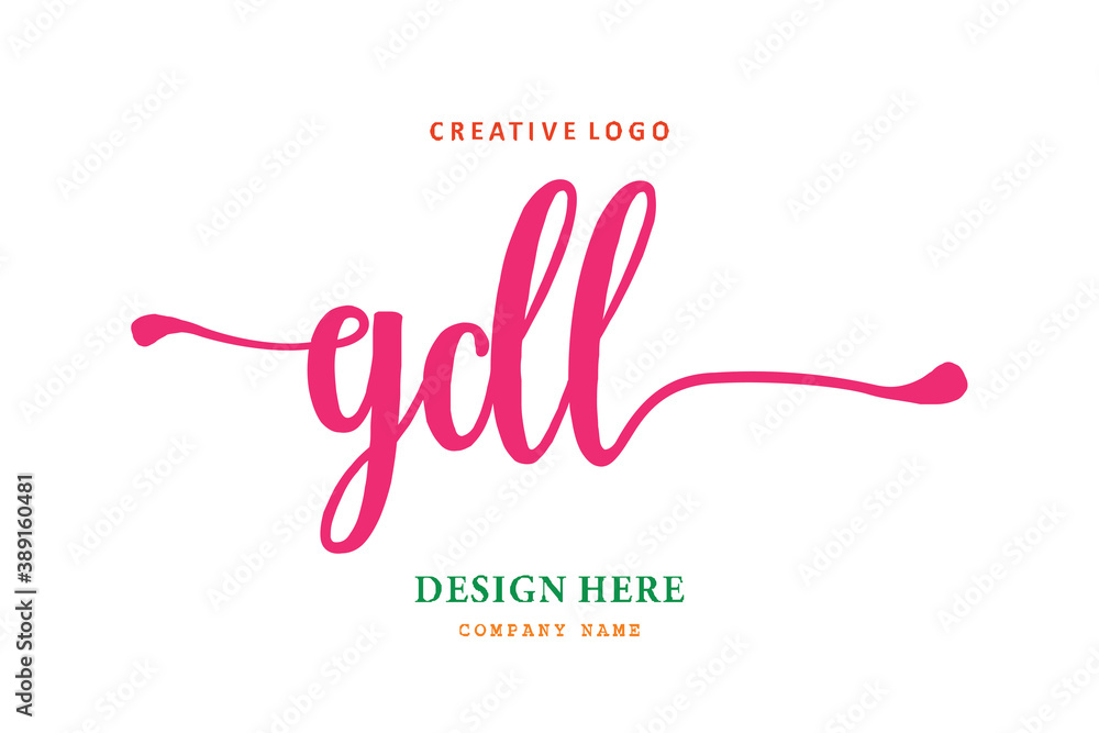 GDL lettering logo is simple, easy to understand and authoritative GDL lettering logo is simple, easy to understand and authoritative