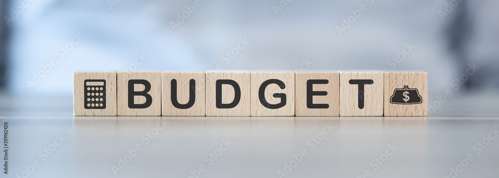 Fototapeta Concept of budget
