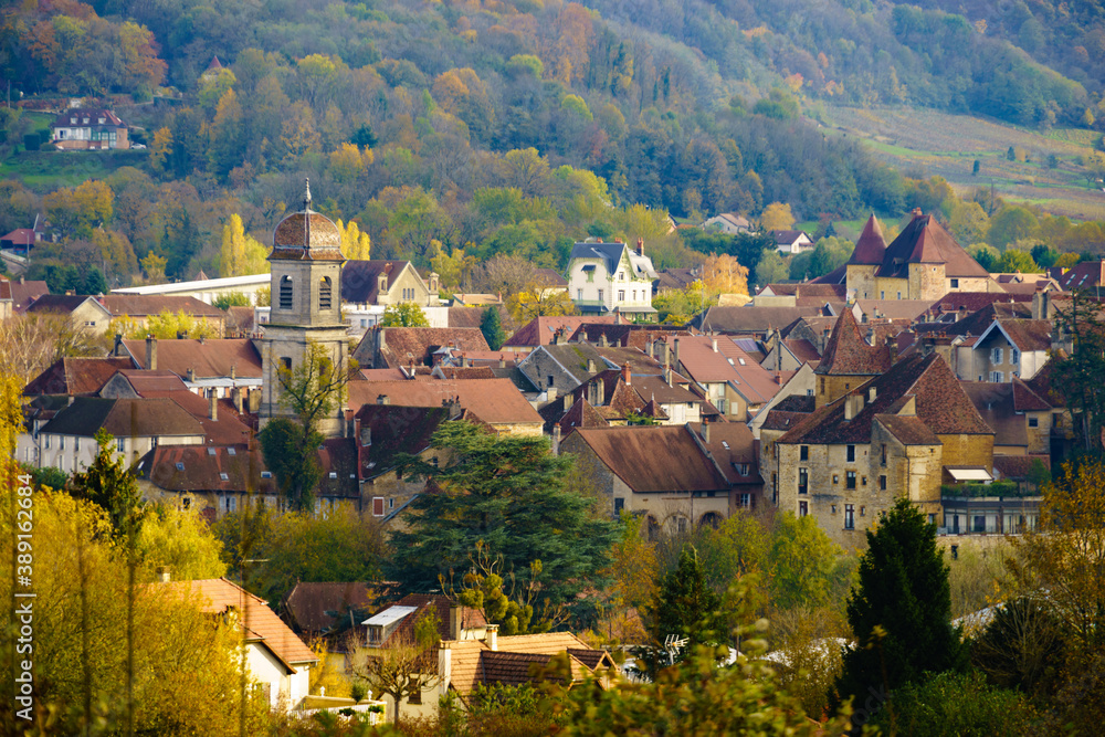 Arbois town in France