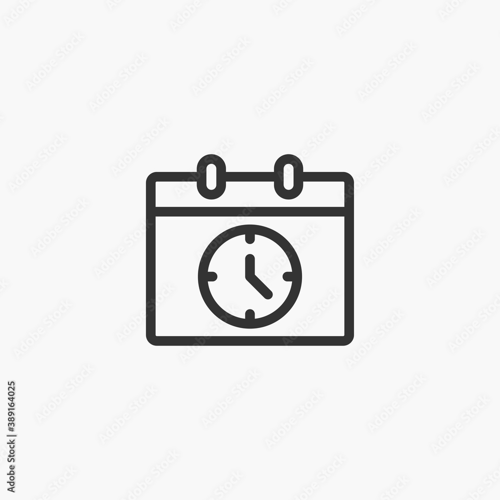 Calendar icon isolated on background. Appointment symbol modern, simple, vector, icon for website design, mobile app, ui. Vector Illustration Calendar icon isolated on background. Appointment symbol modern, simple, vector, icon for website design, mobile app, ui. Vector Illustration