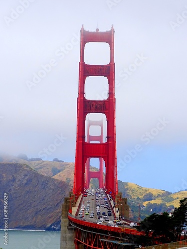North America, United States, California, the Golden Bridge in San Francisco